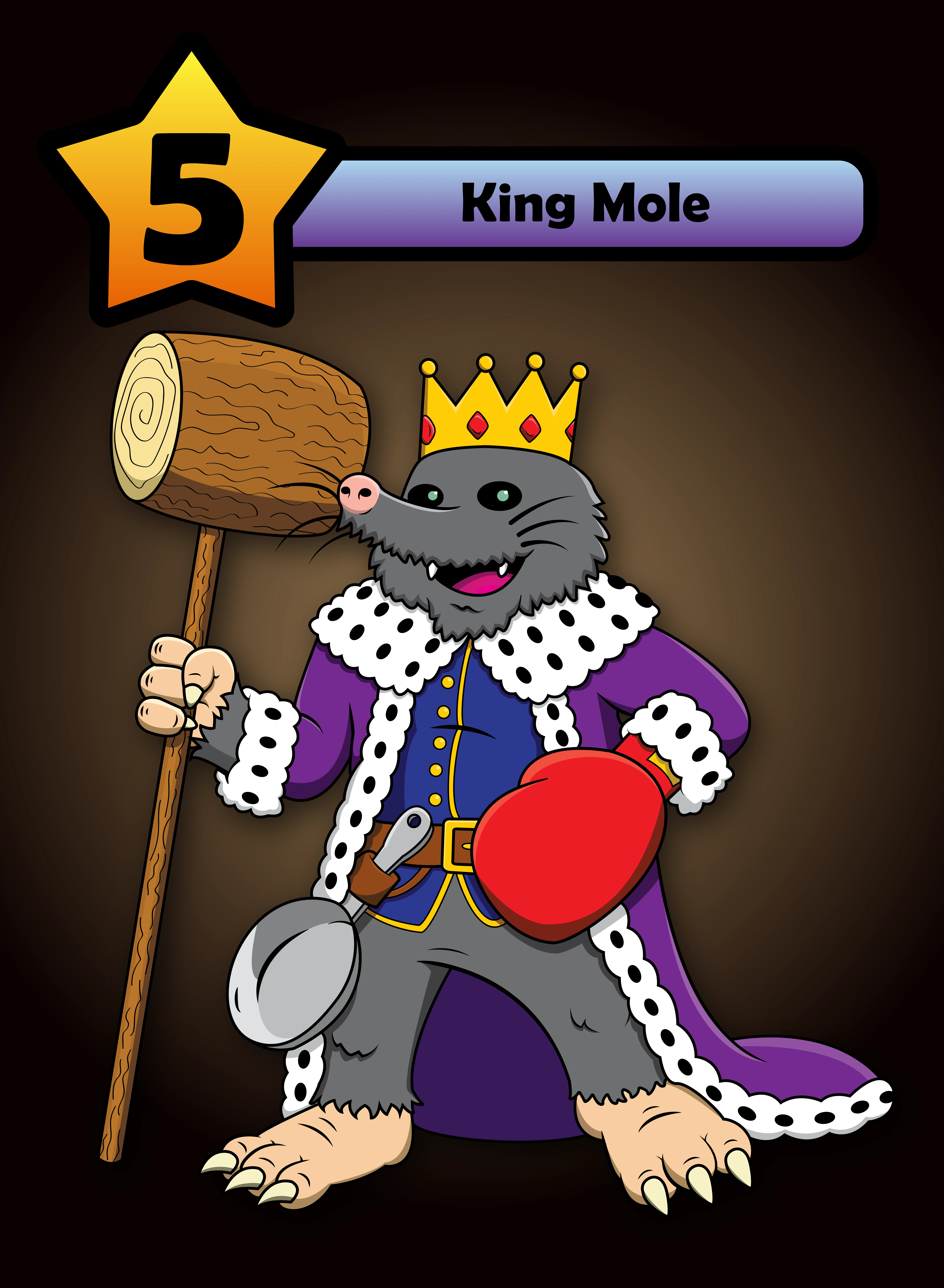 King Mole Card